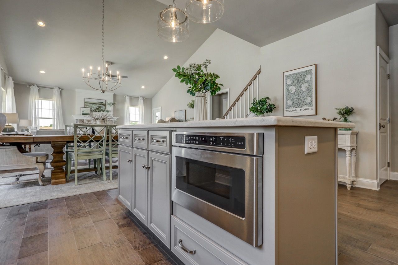 Kitchen in a home in the Porches of Allenberry Community from Garman Builders
