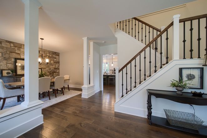 Dining Room of a home in Rockville Community from Garman Builders