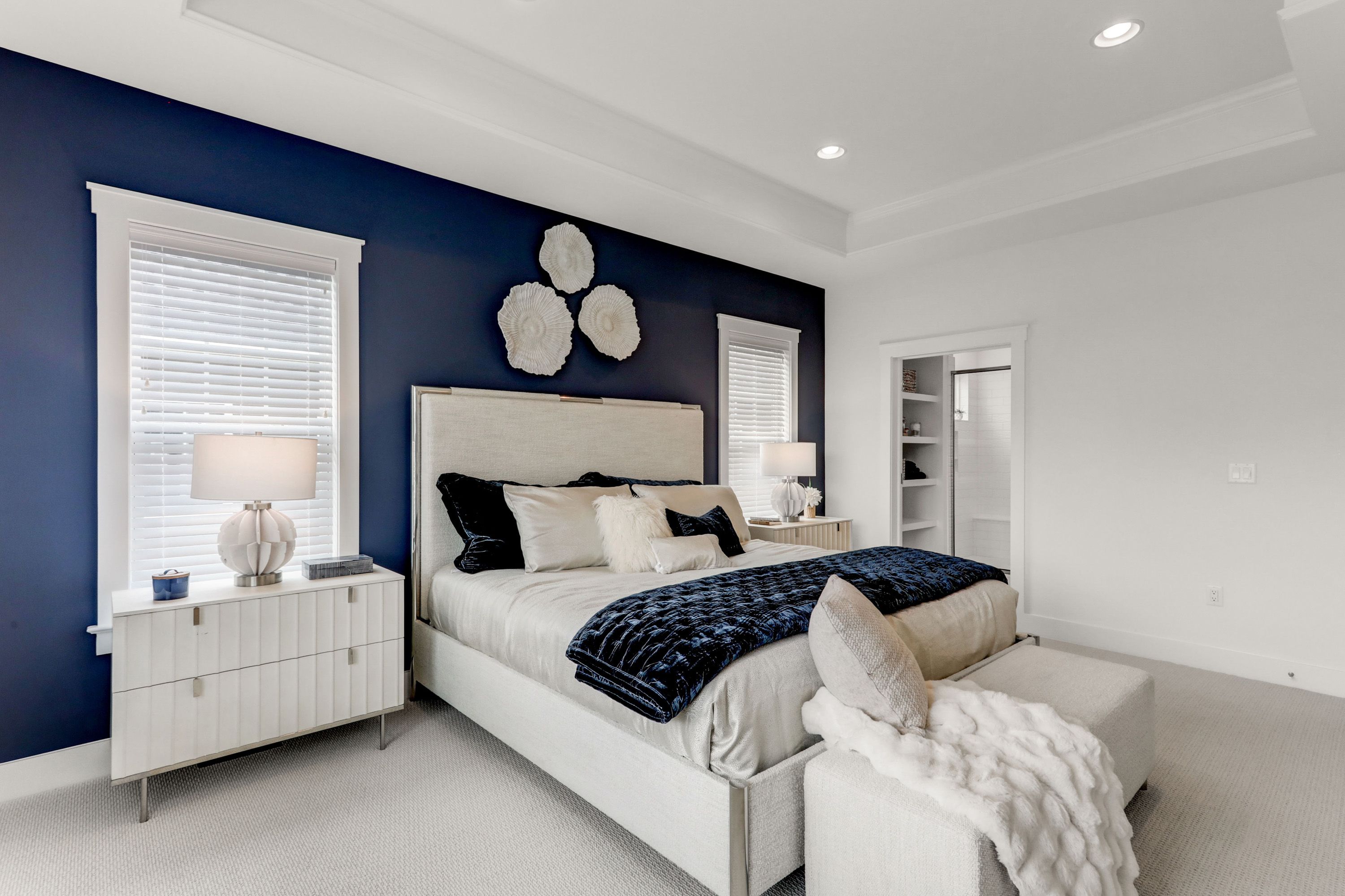 Bedroom with Tray Ceiling in a Wynfield at Annville home from Garman Builders
