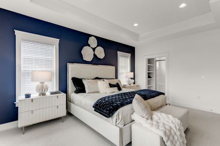 Bedroom with Tray Ceiling in a Wynfield at Annville home from Garman Builders
