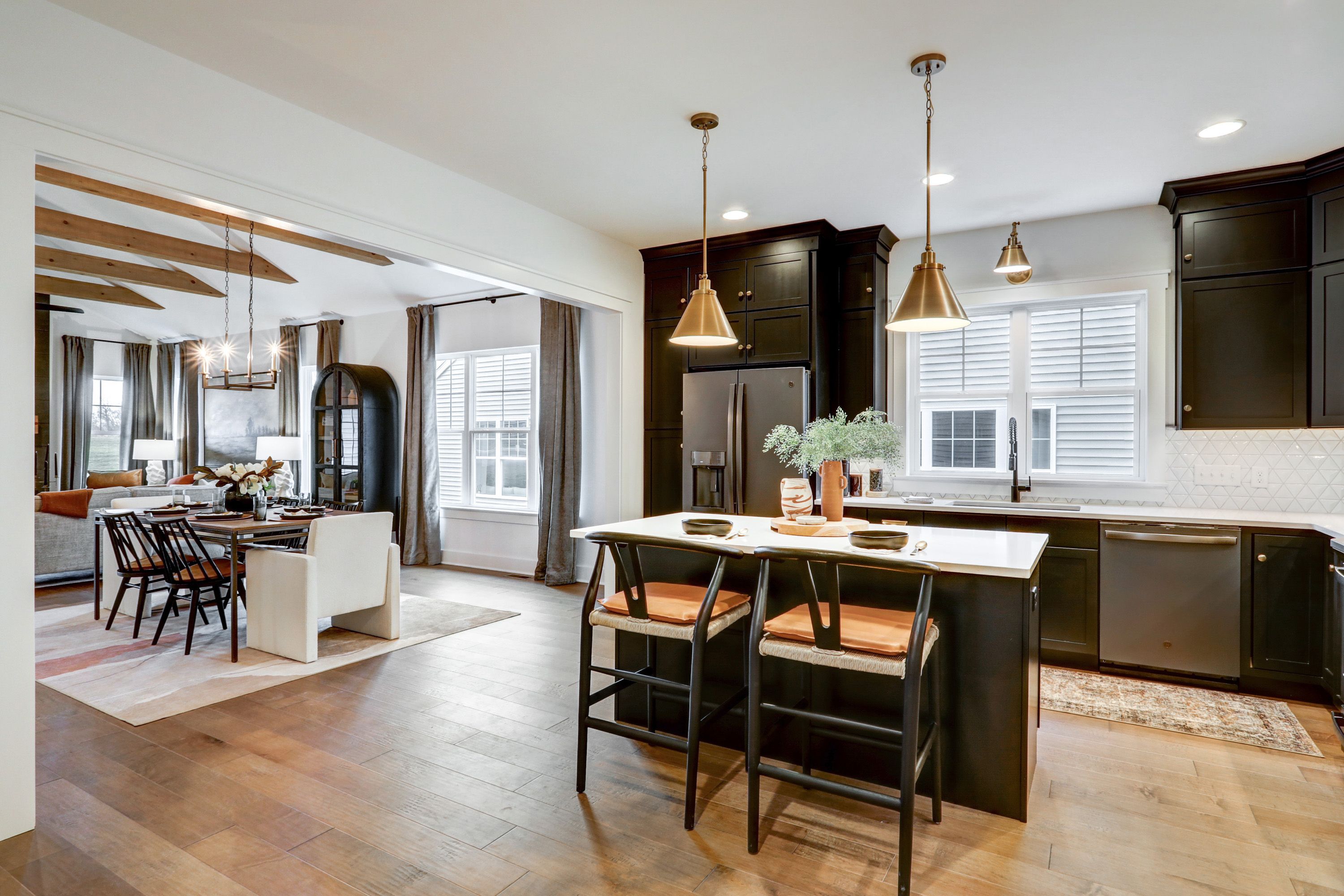 Kitchen in a Wynfield at Annville home from Garman Builders