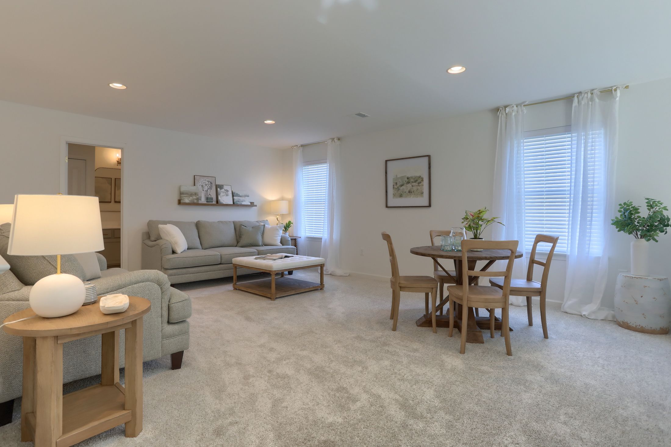 Living Room in a Wynfield at Annville home from Garman Builders