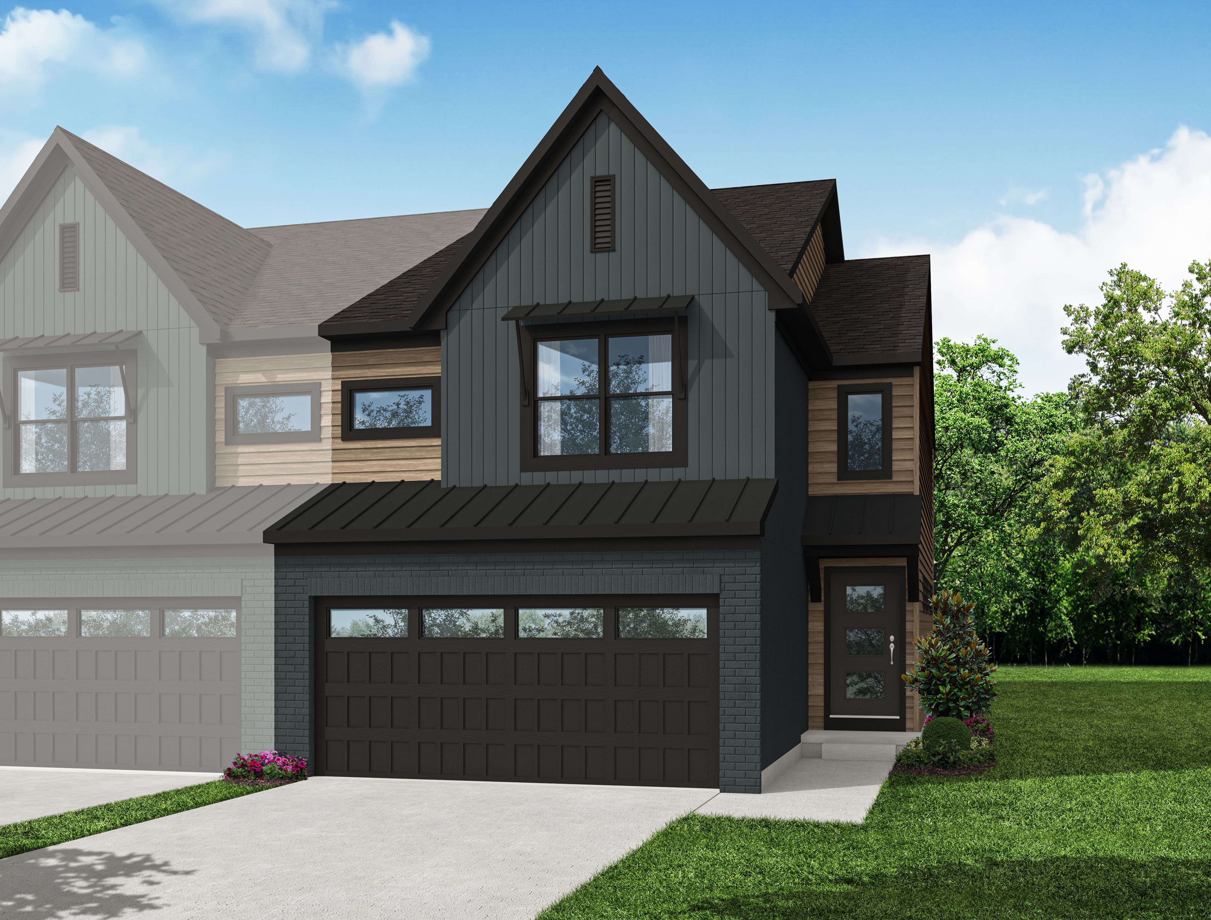Front Elevation of the Richmond Model from Garman Builders