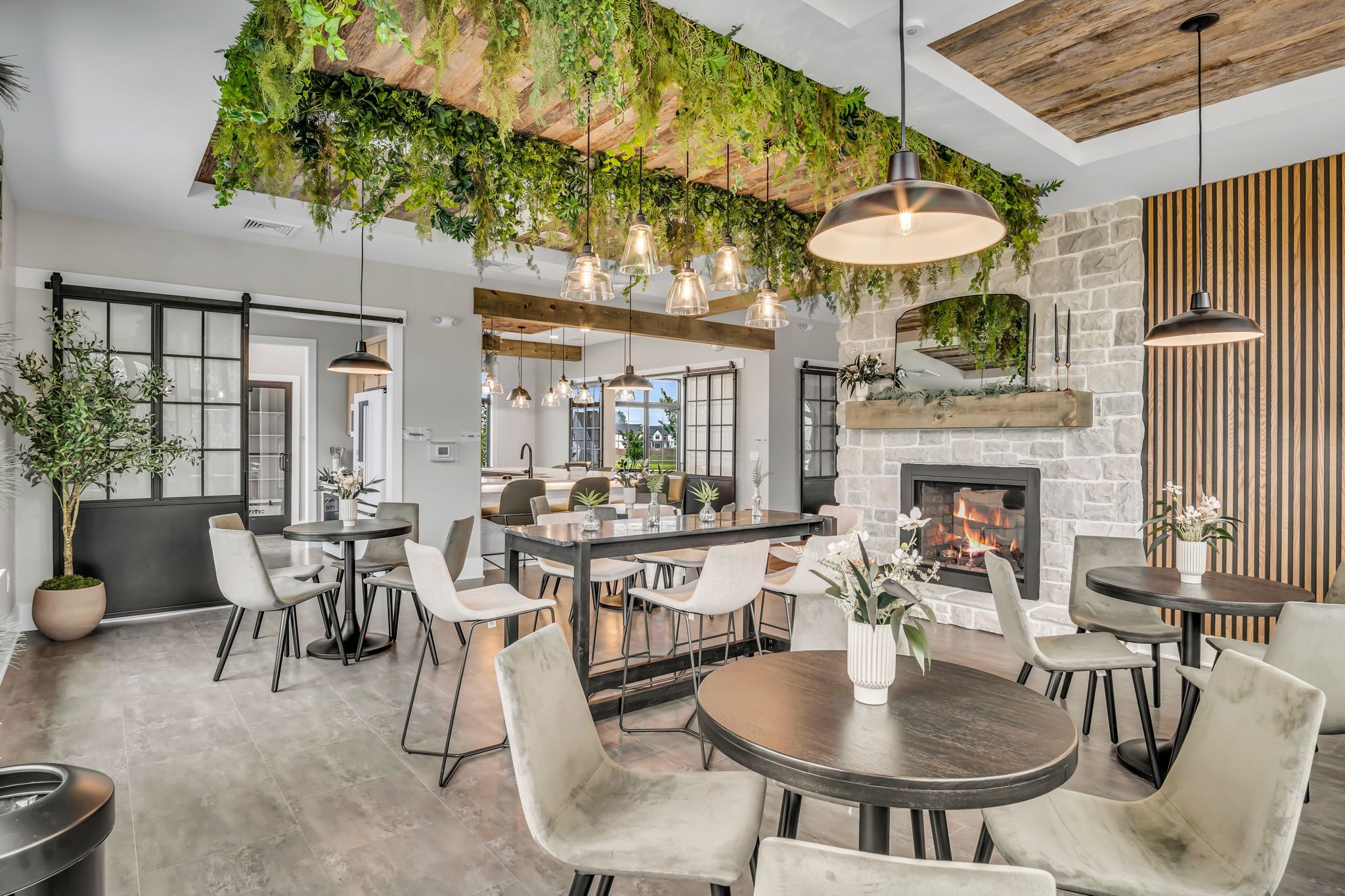 Blend and Blossom Cafe in the Wyn Clubhouse at Wynfield at Annville