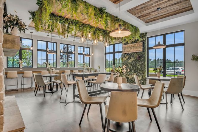 Blend and Blossom Cafe in the Wyn Clubhouse at Wynfield at Annville