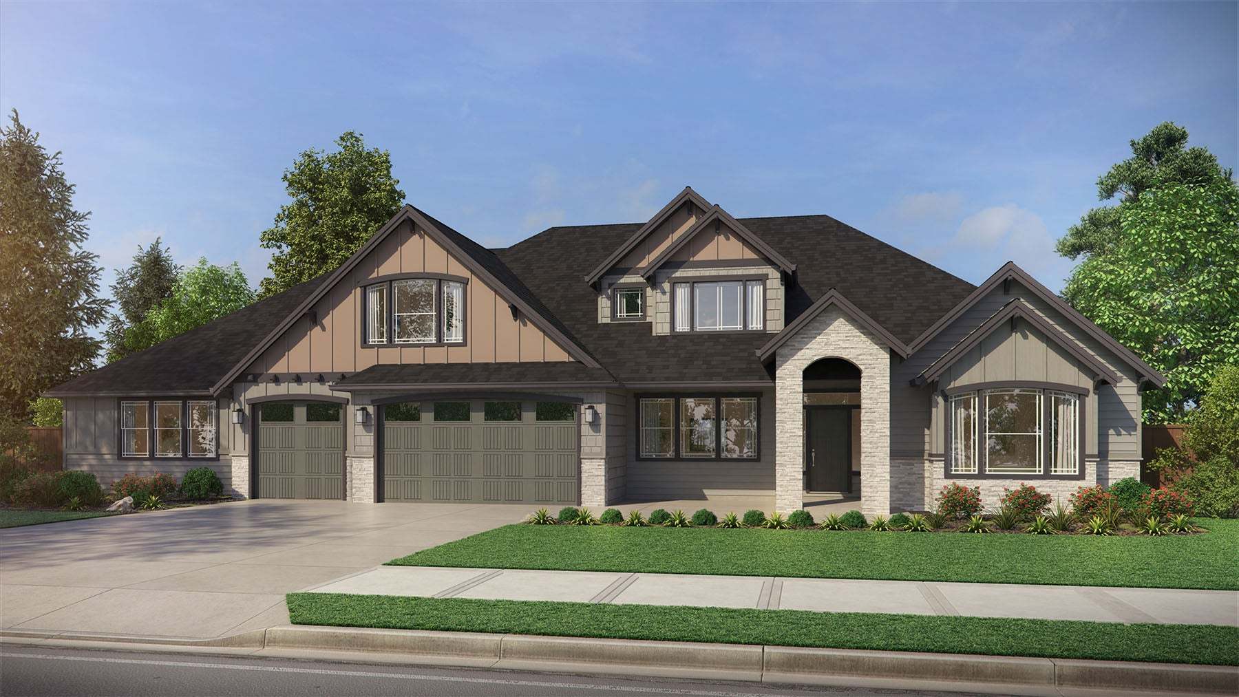 The Shasta XXL Multi-Gen - Glacier Pointe at Tehaleh: Bonney Lake, Washington - Garrette Homes