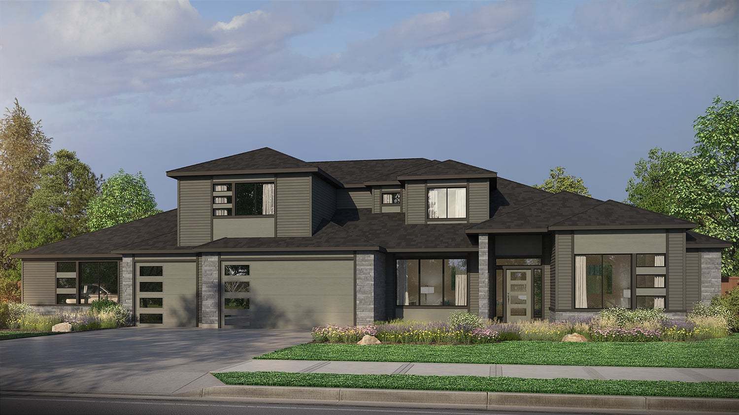 The Shasta XXL Multi-Gen - Glacier Pointe at Tehaleh: Bonney Lake, Washington - Garrette Homes