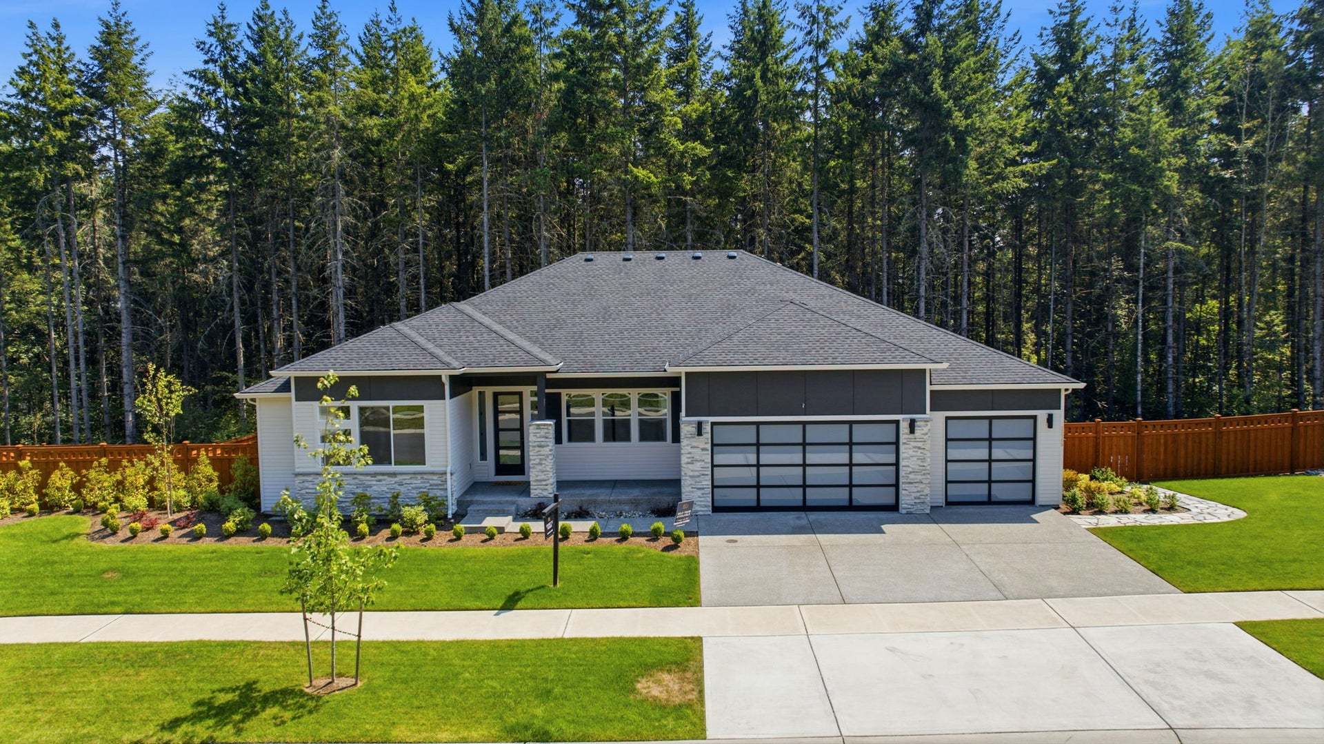 The Shasta Daylight Basement - Glacier Pointe at Tehaleh: Bonney Lake, Washington - Garrette Homes