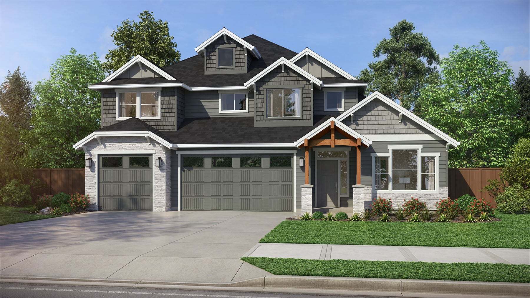 The Rainier - Olalla Woods: Olalla, Washington - Garrette Homes