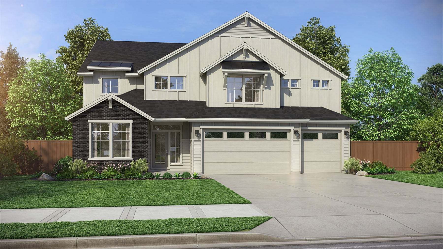 The Alpine - Glacier Pointe at Tehaleh: Bonney Lake, Washington - Garrette Homes