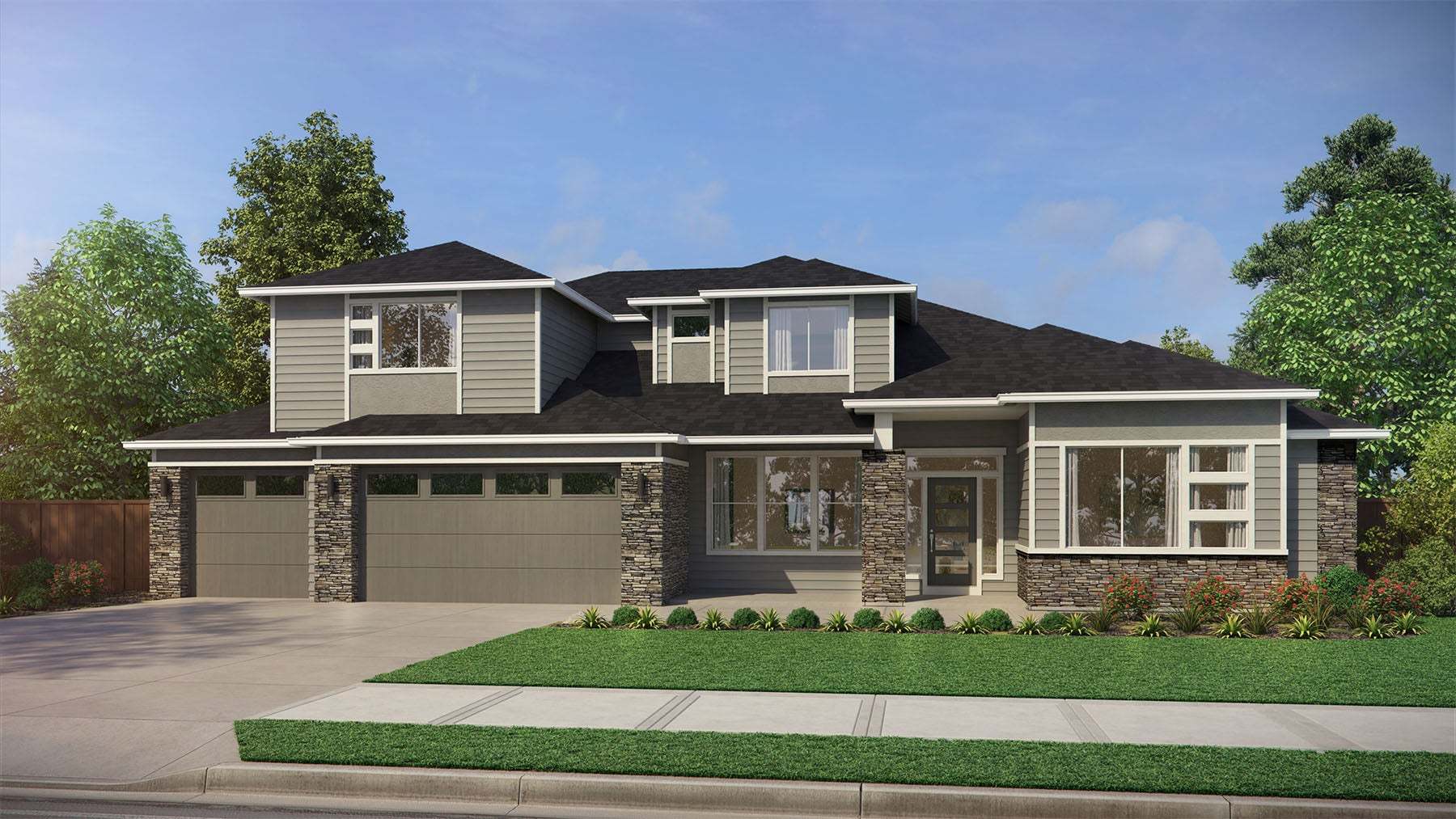Sunset Grove por Garrette Homes en Tacoma Washington