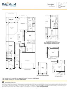 Premier Series - Juniper Floor Plan - Brightland Homes
