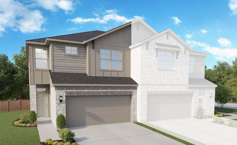 Townhome Series - Acadia E by Brightland Homes in Houston TX