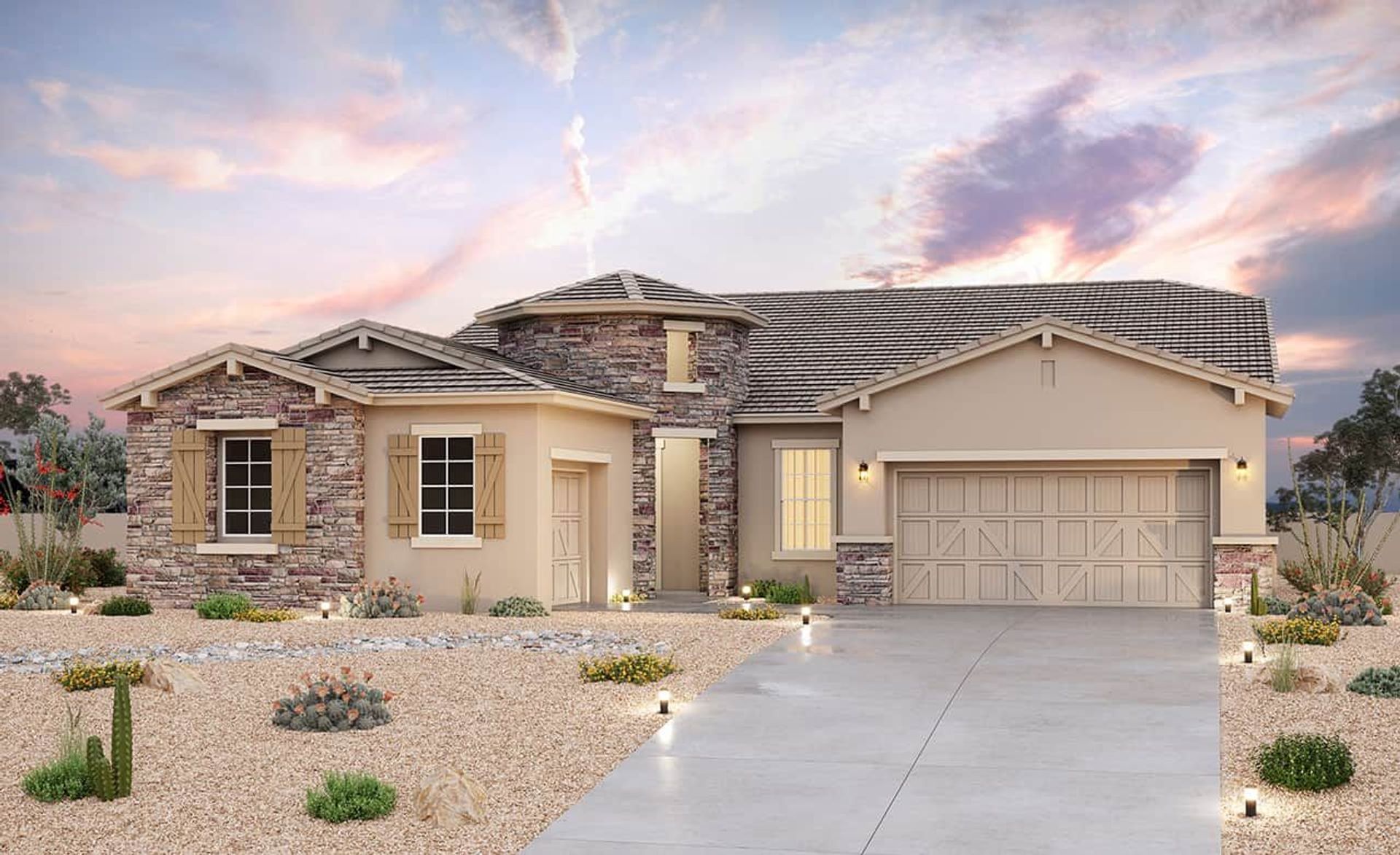 Arroyo Seco Palazzo in Buckeye, AZ New Homes by Brightland Homes