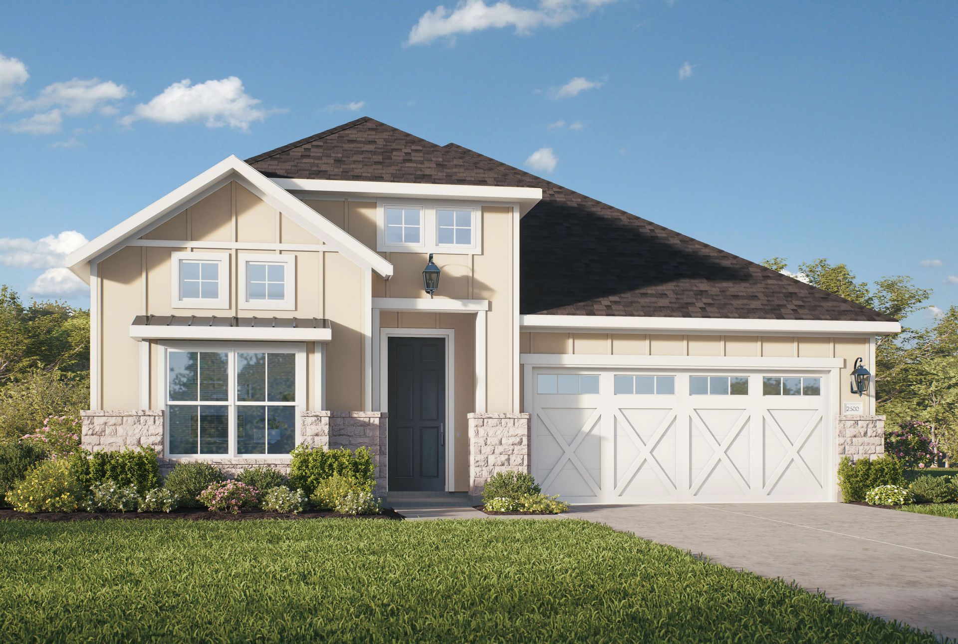 The Crossvine in Schertz, TX New Homes by Brightland Homes