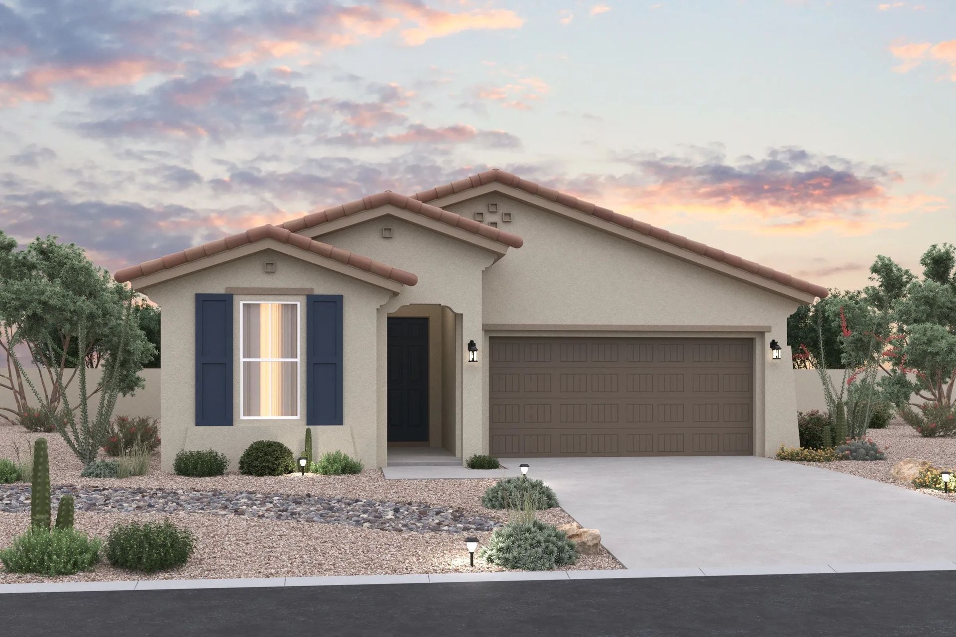 Castillo Series Bluebell Plan at The Villas at Mystic in Peoria, AZ