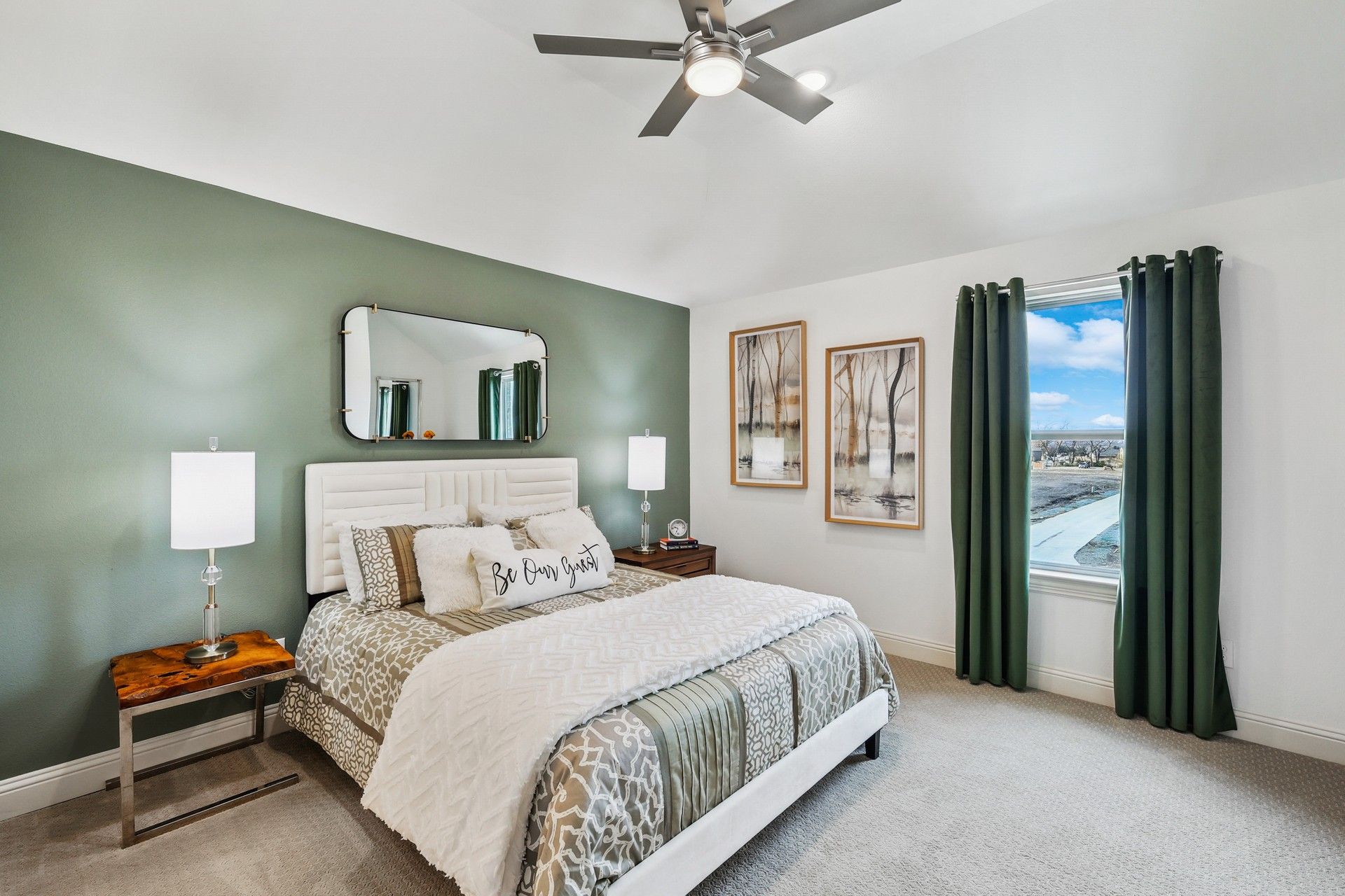 Experience serene luxury with contemporary decor and expansive views in Solterra, Texas.