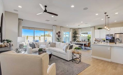 Experience elegant design with spacious interiors, large windows, and modern fixtures in Mirada Crossing.
