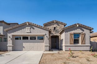 Hacienda - Crimson - Mirada Crossing: Goodyear, Arizona - Brightland Homes