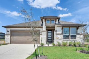 Premier - Oleander - Preserve at Lakeside Meadows: Pflugerville, Texas - Brightland Homes