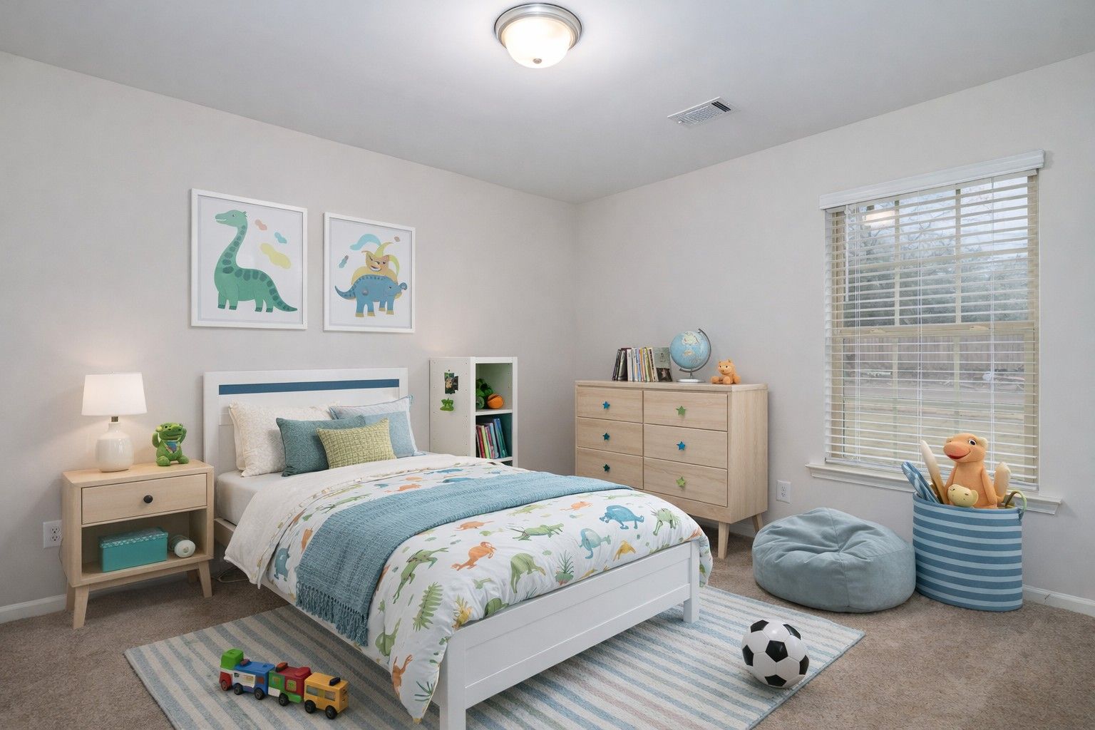 Staged Guest Bedroom