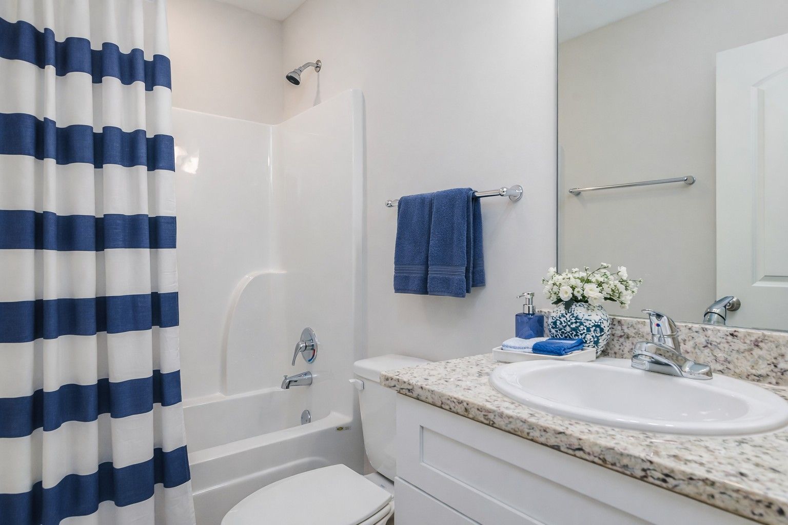 Staged Guest Bathroom