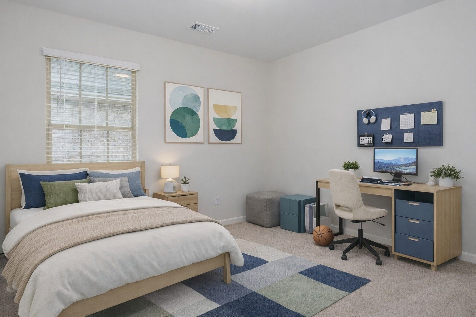 Staged Guest Bedroom