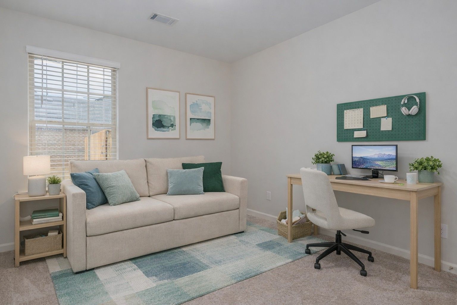The Hemlock Guest Bedroom/ Office