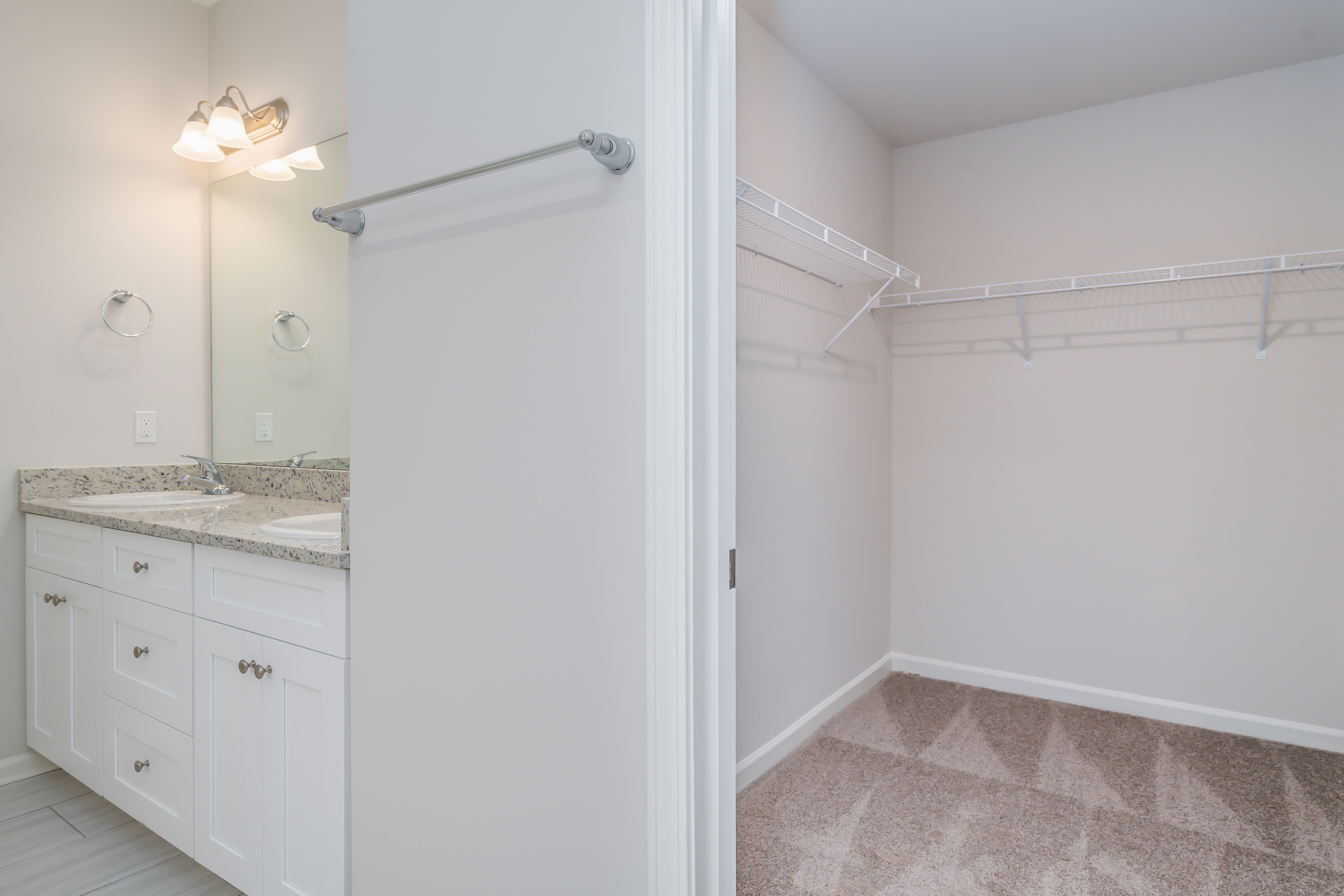 The Hemlock Owner's En-Suite Closet