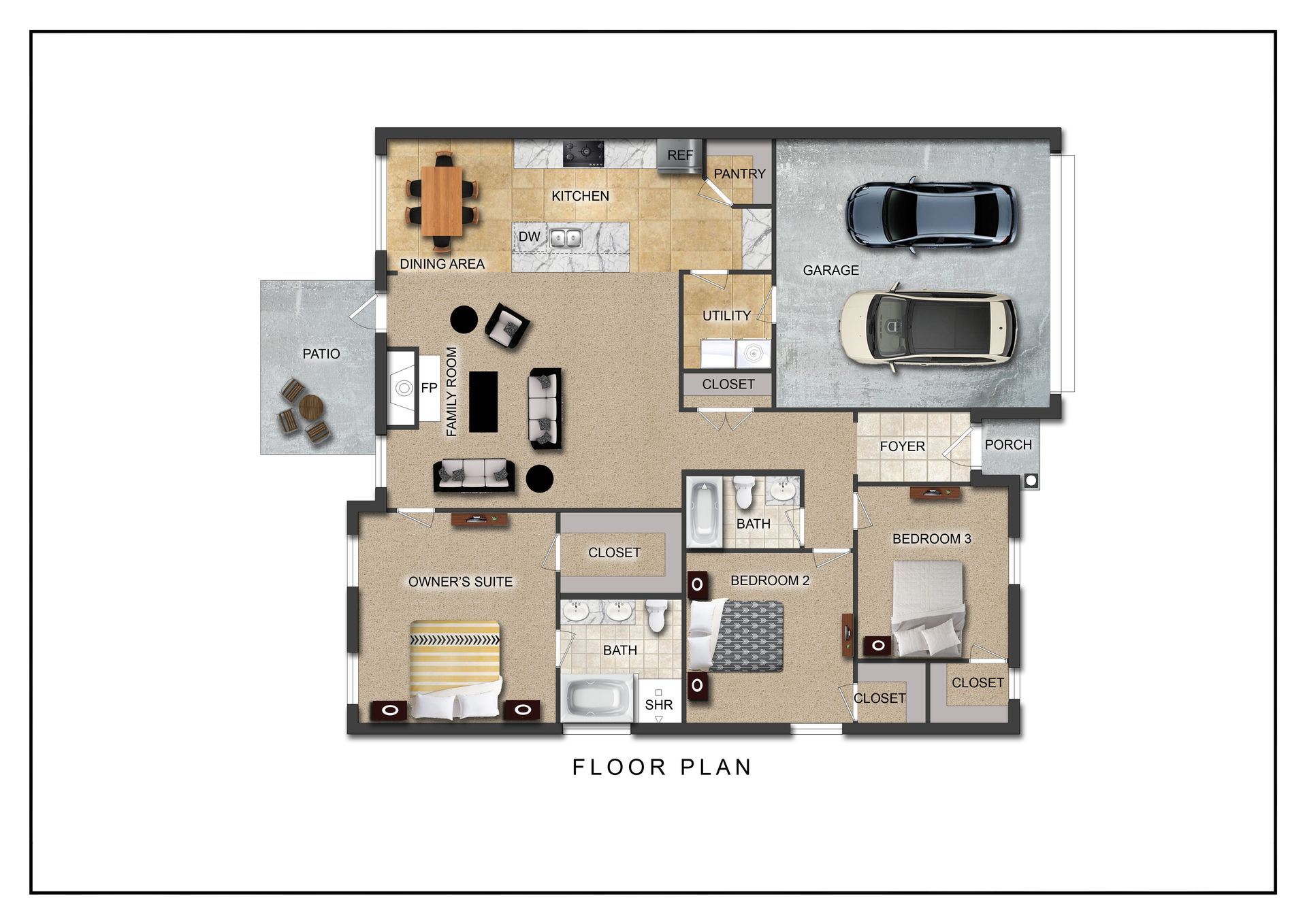 The Windsor Floor Plan