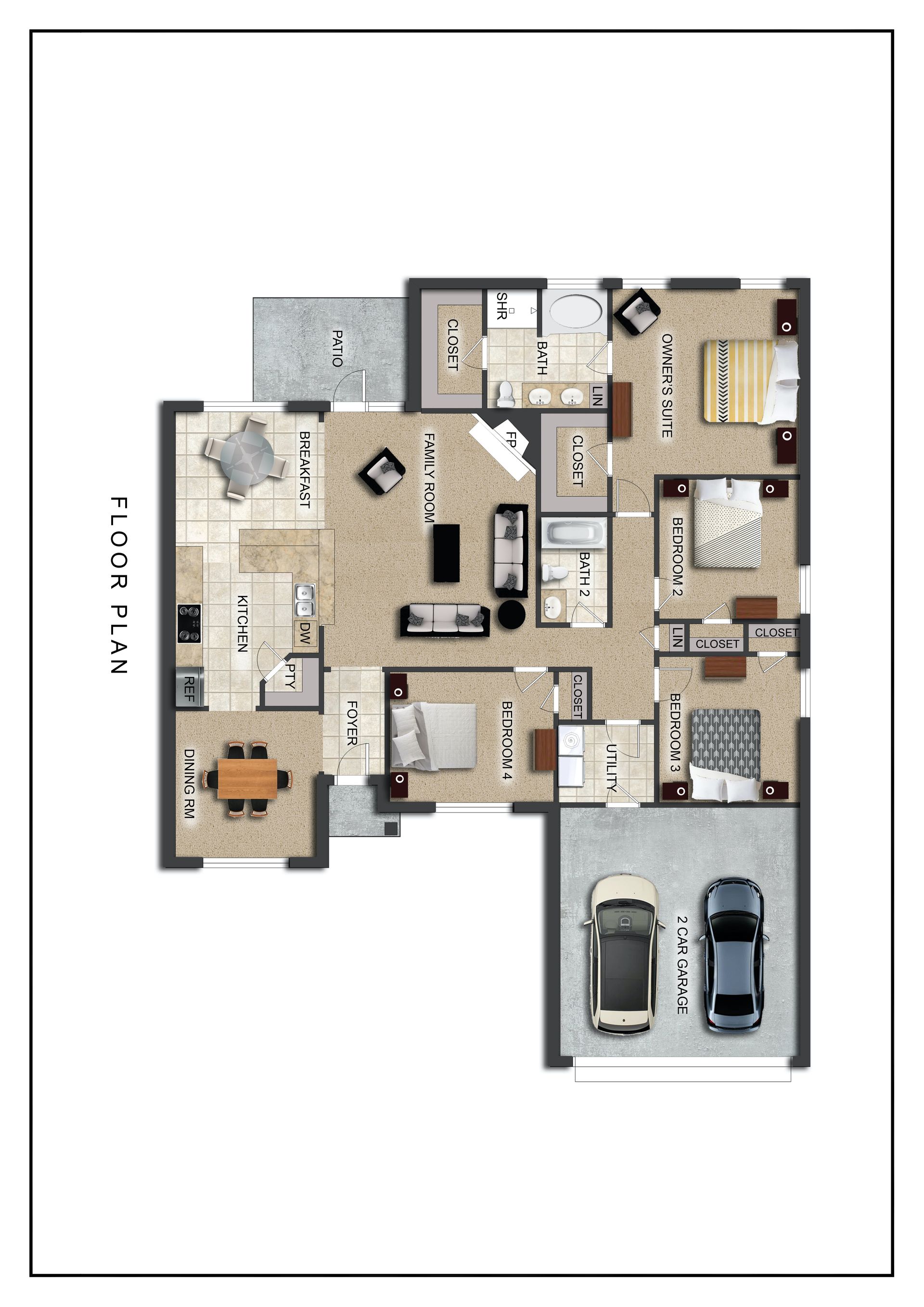 The Magnolia Floor Plan