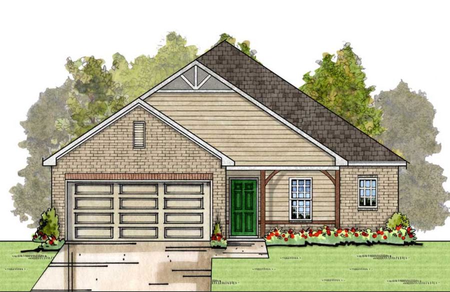 The Alabama by Energy Smart New Homes in Birmingham AL