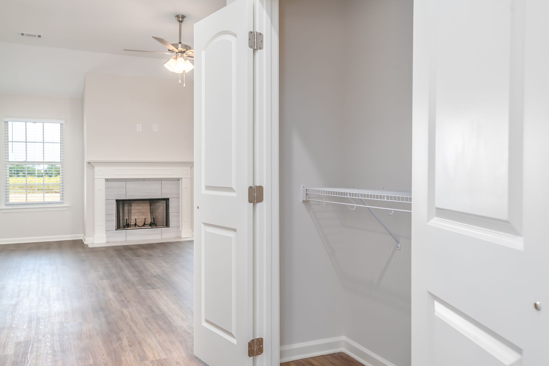 Hallway and Closet