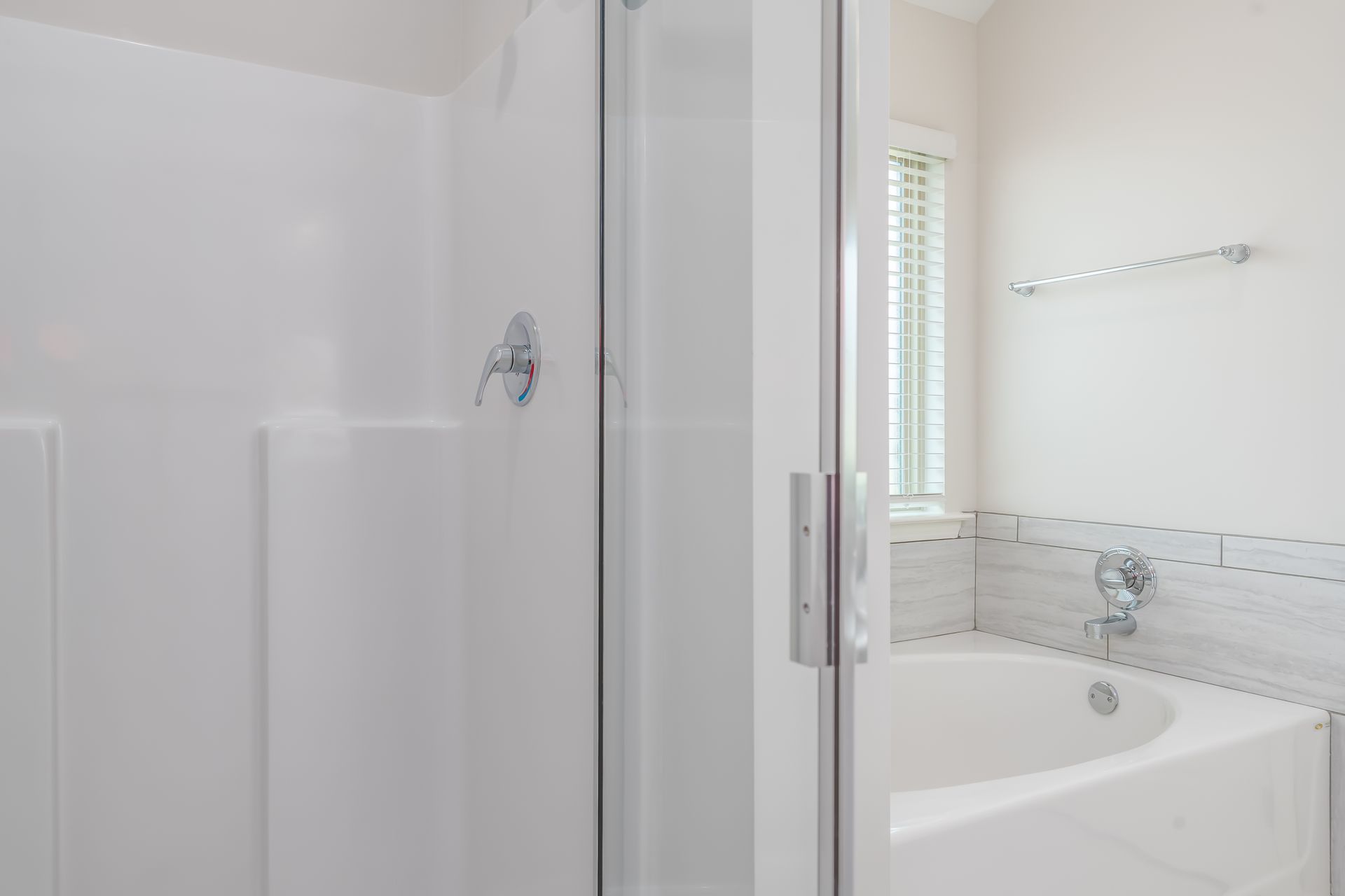 Primary Ensuite Garden Tub and Walk in Shower