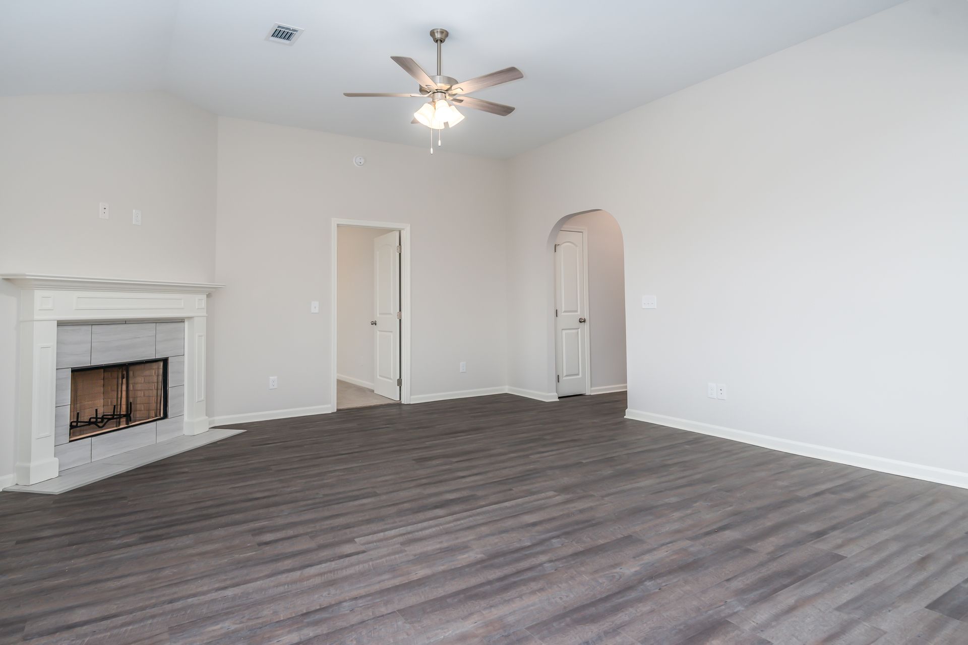 Living Room and Fire Place