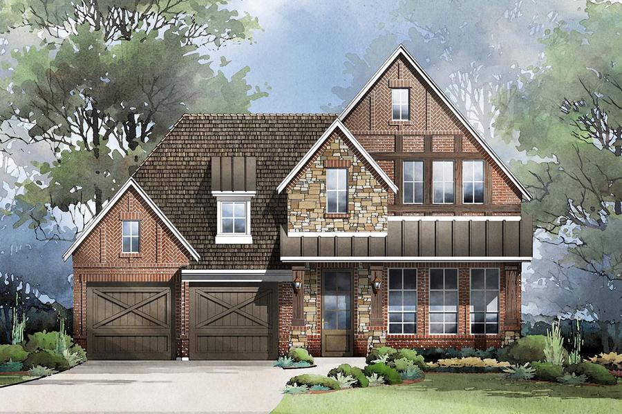 Grand Whitehall II by Grand Homes in Dallas TX