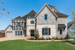 Downton Abbey 3 Car Garage at SP - South Pointe: Mansfield, Texas - Grand Homes