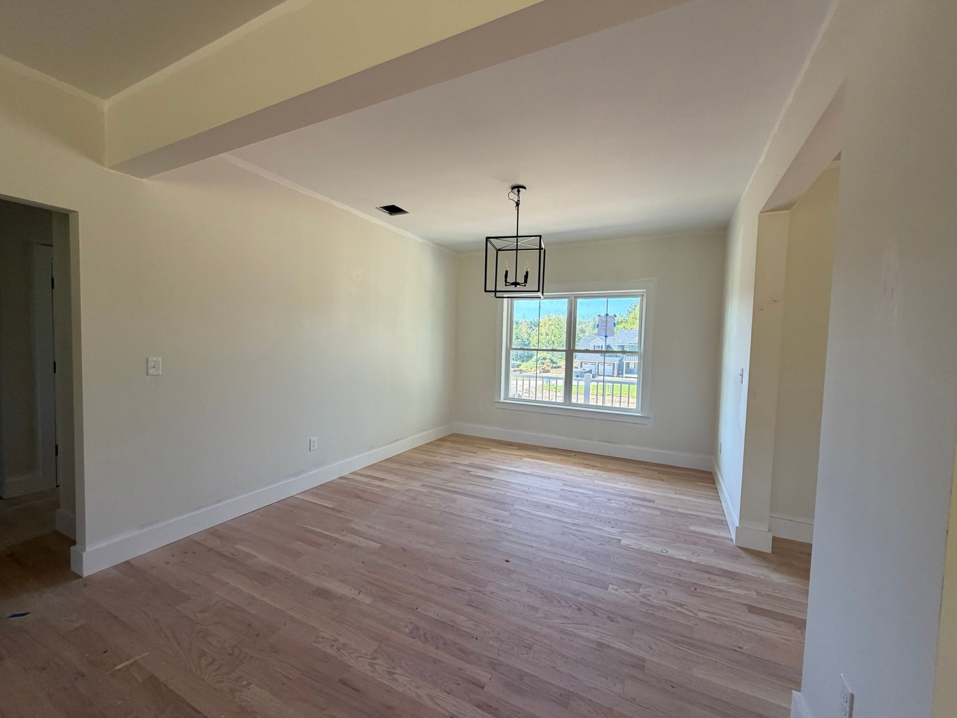 Dining Room Construction Progress Photo