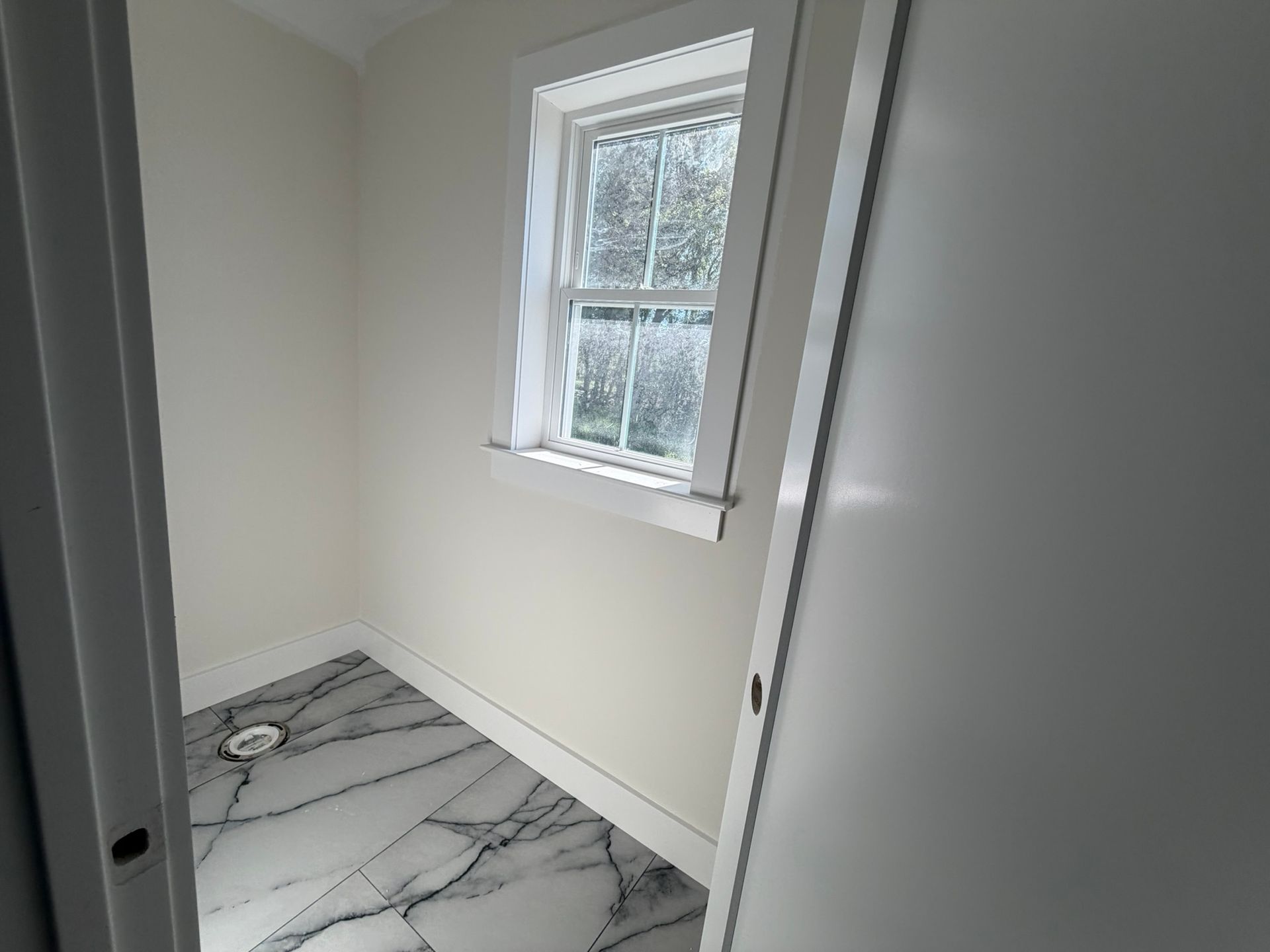 Primary Bath Water Closet Progress Photo
