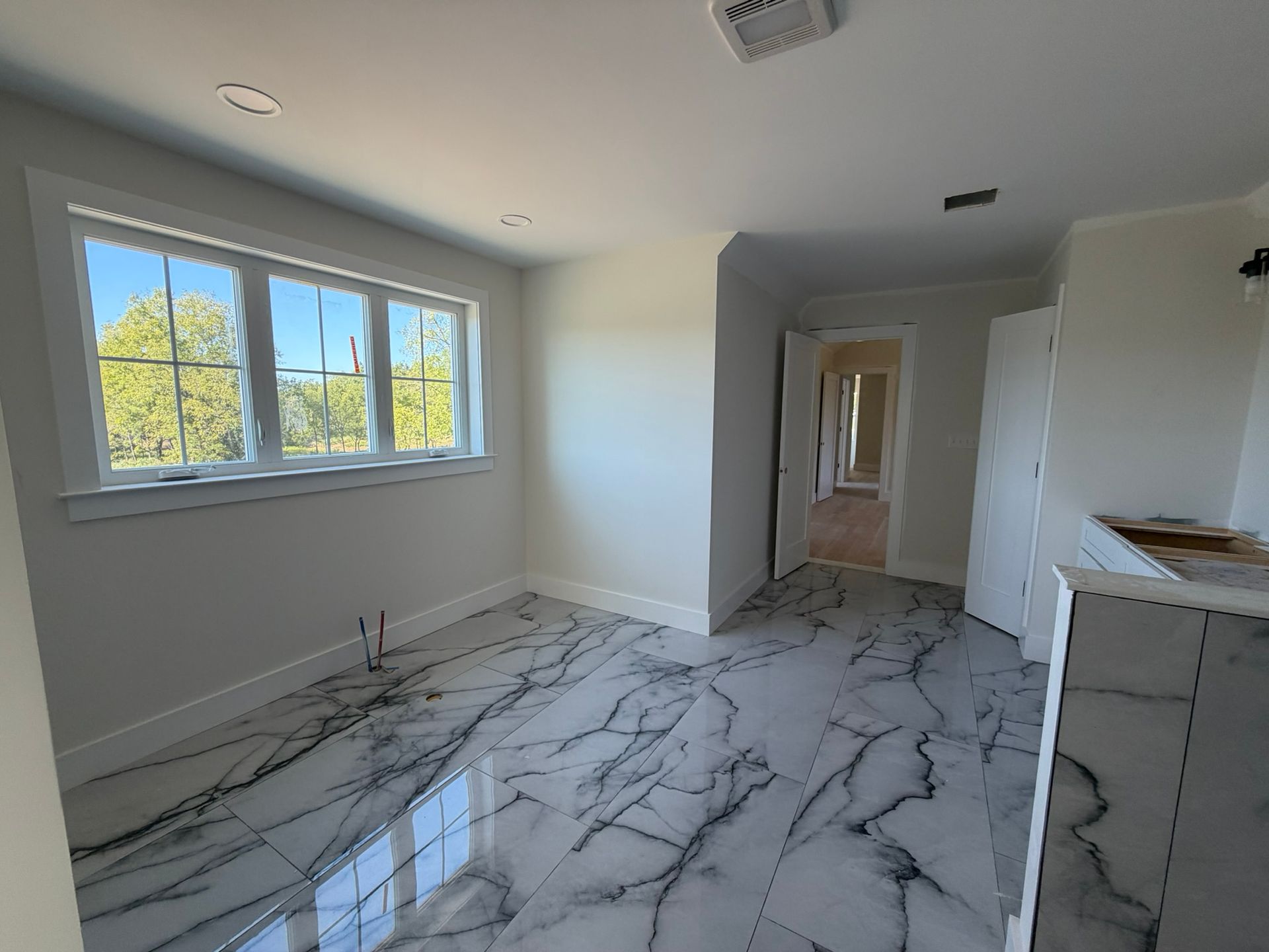 Primary Bathroom Progress Photo