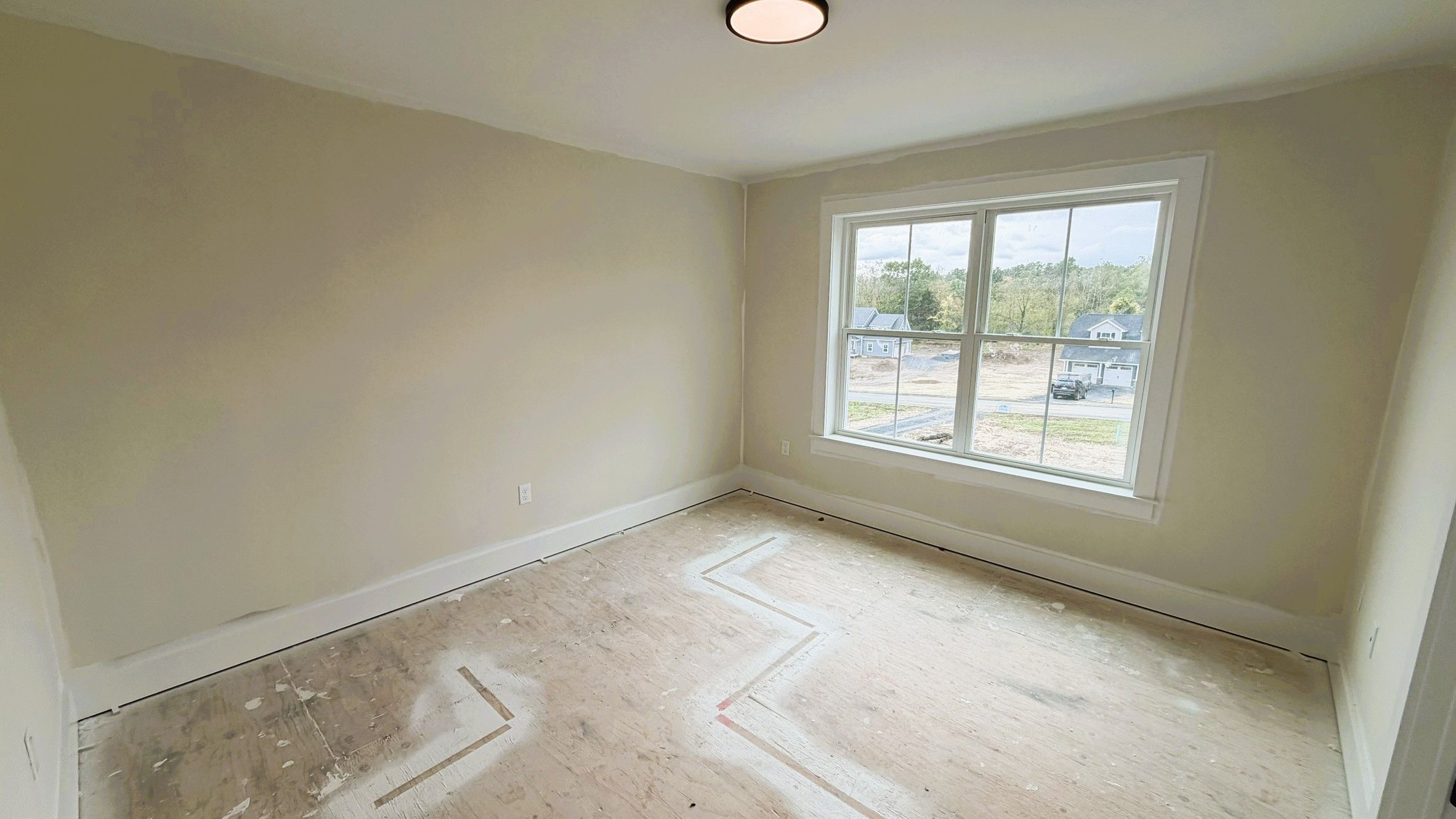 Construction Progress Photo of Bedroom