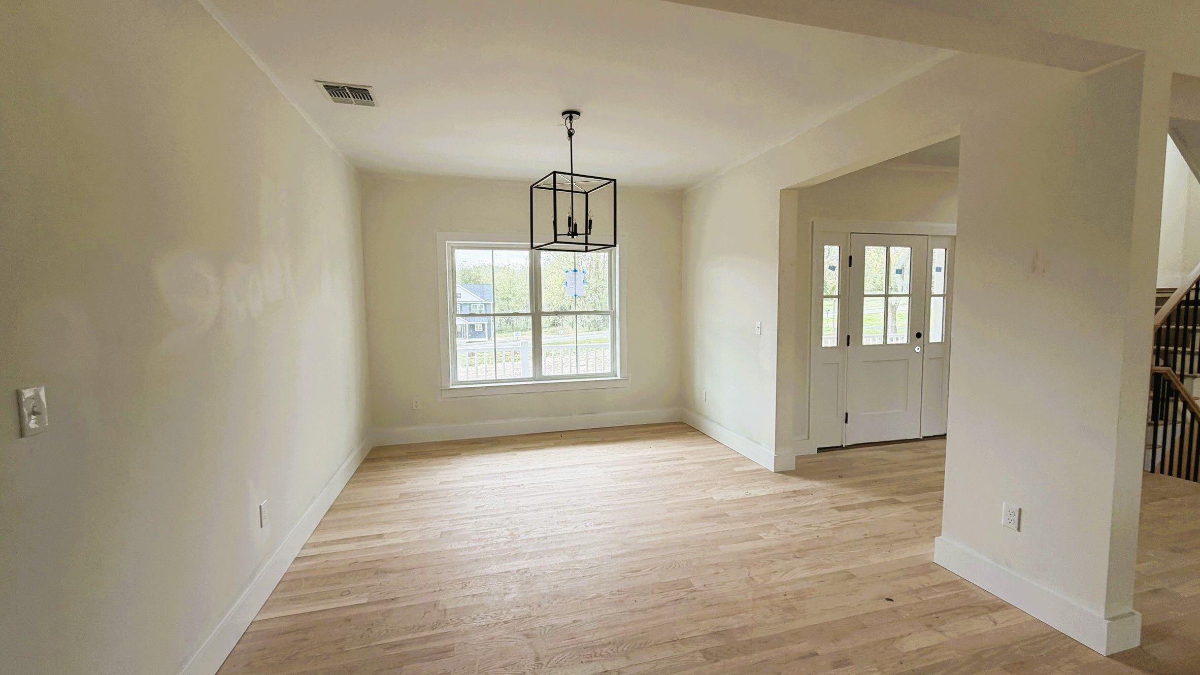 Construction Progress Photo of Dining Area