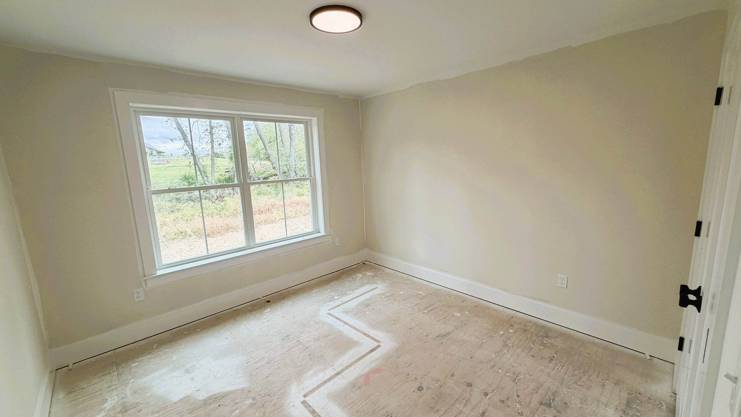Construction Progress Photo of Bedroom