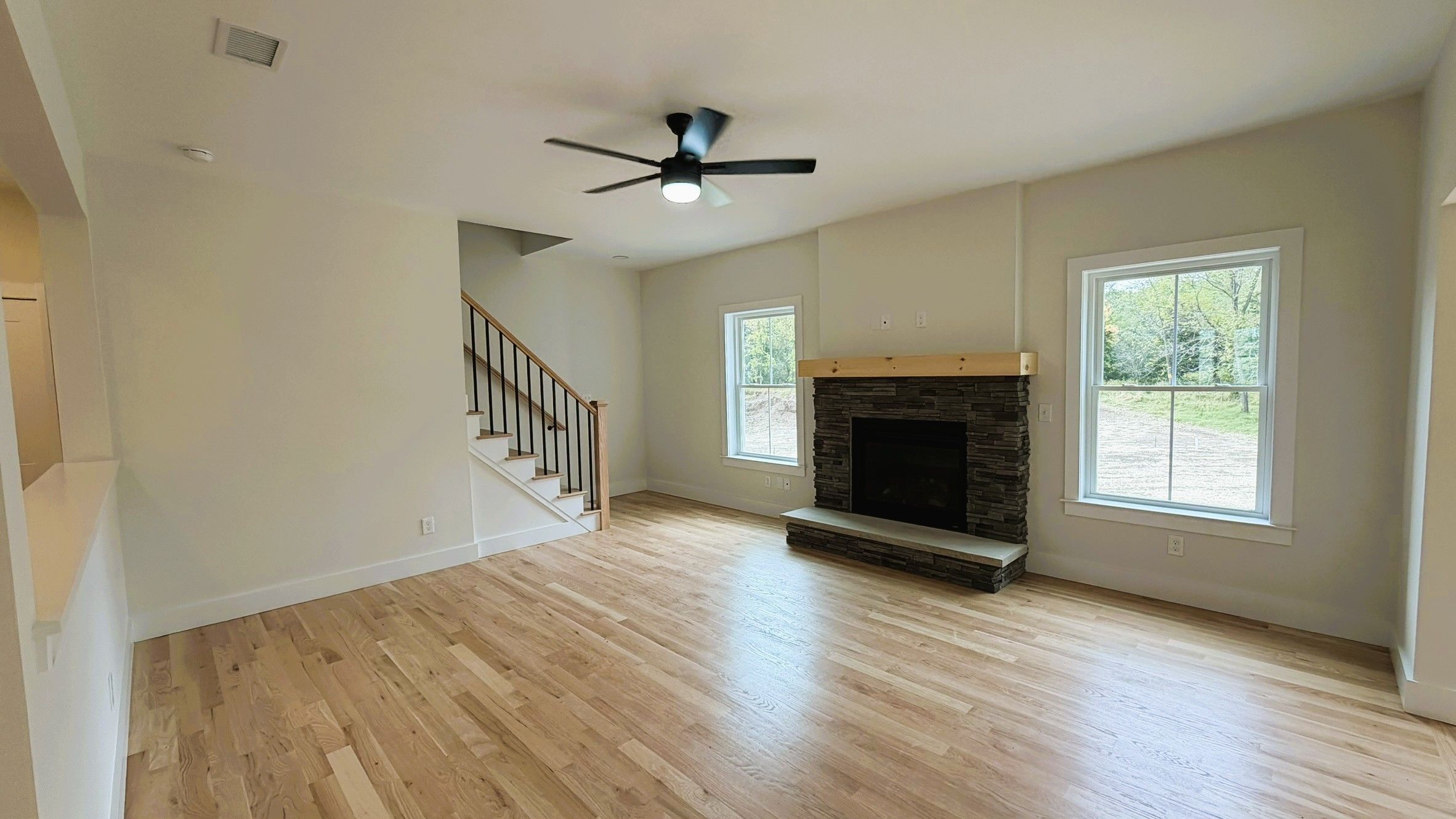 Construction Progress Photo of Carson Living Room