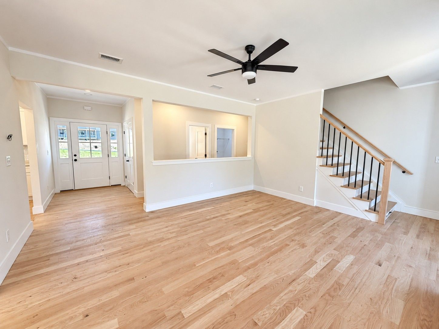 Construction Progress Photo of Carson Living Area