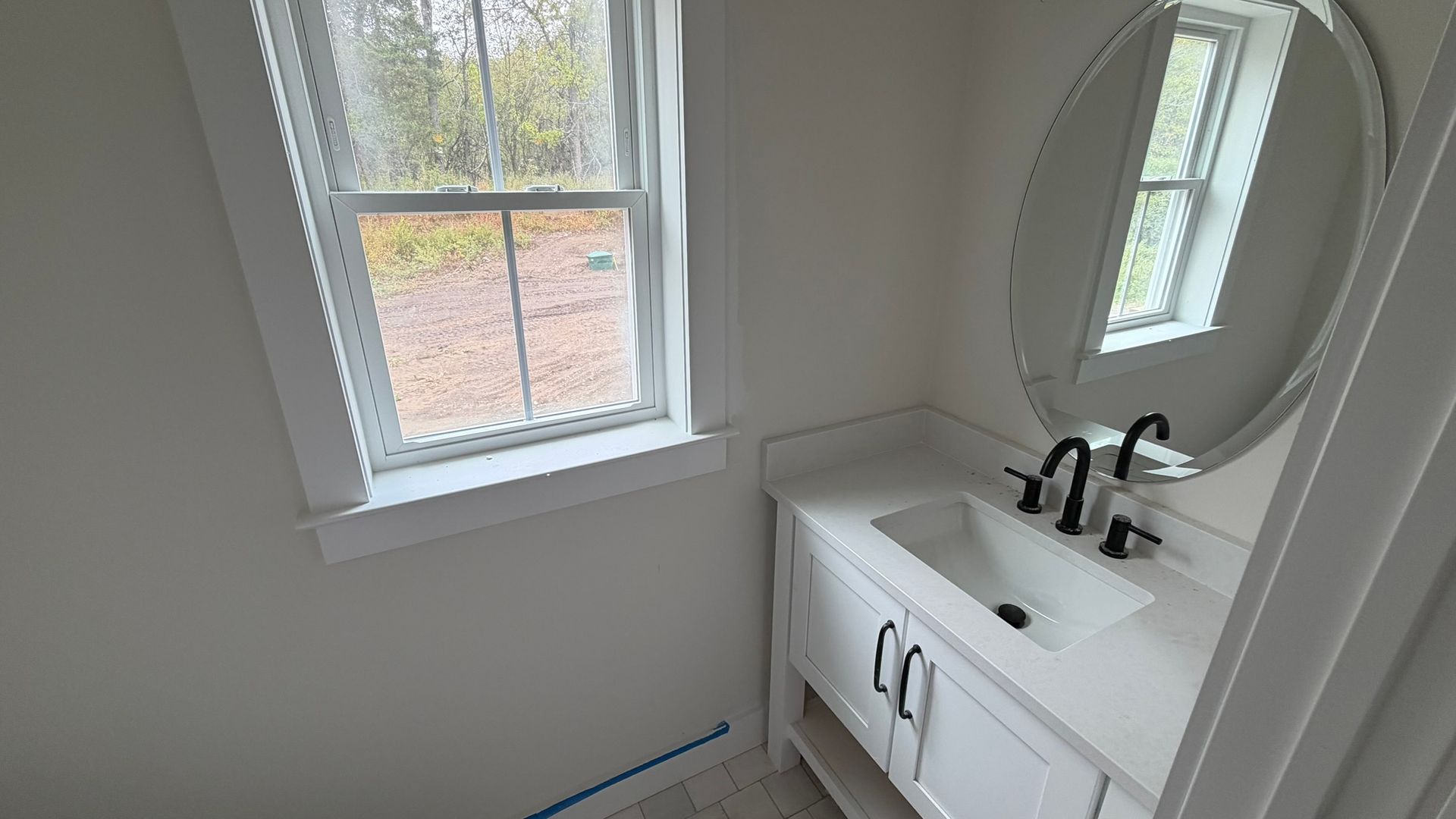 Construction Progress Photo of Fennel Bathroom