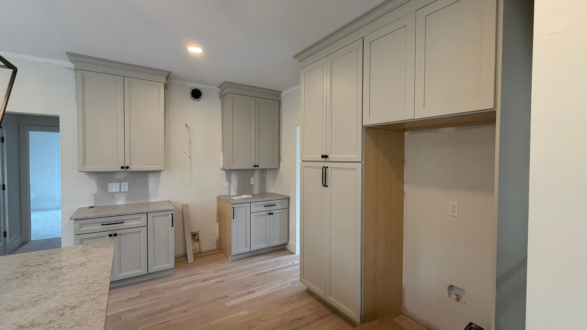 Construction Progress Photo of Fennel Kitchen