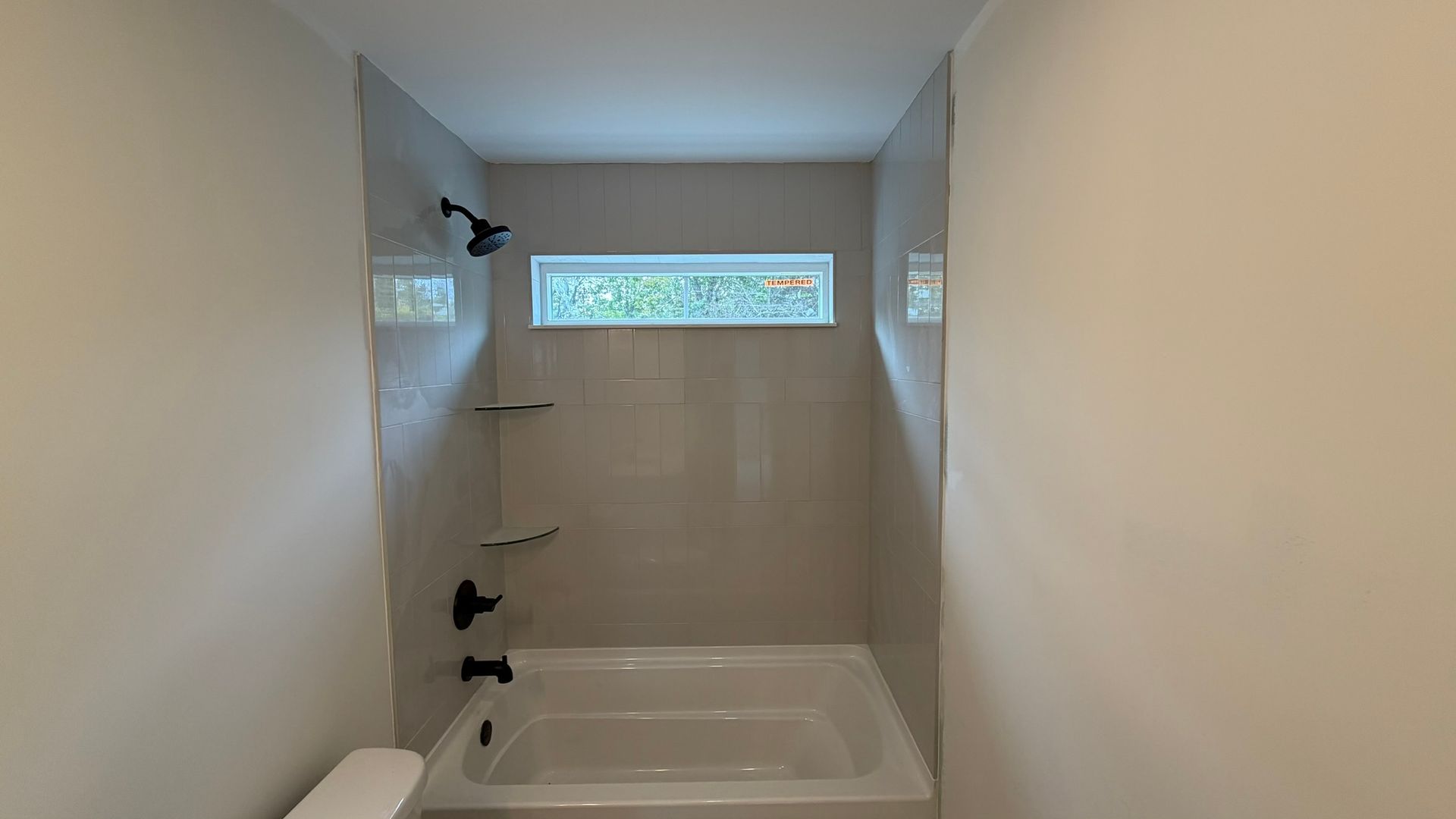 Construction Progress Photo of Fennel Bathroom