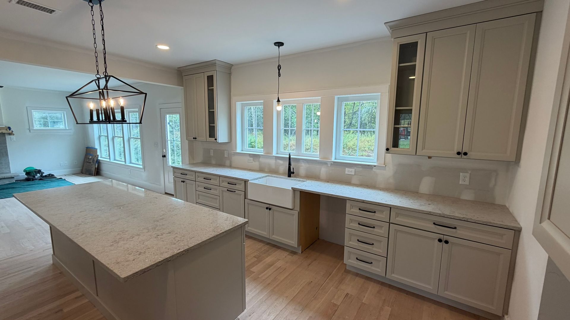 Construction Progress Photo of Fennel Kitchen