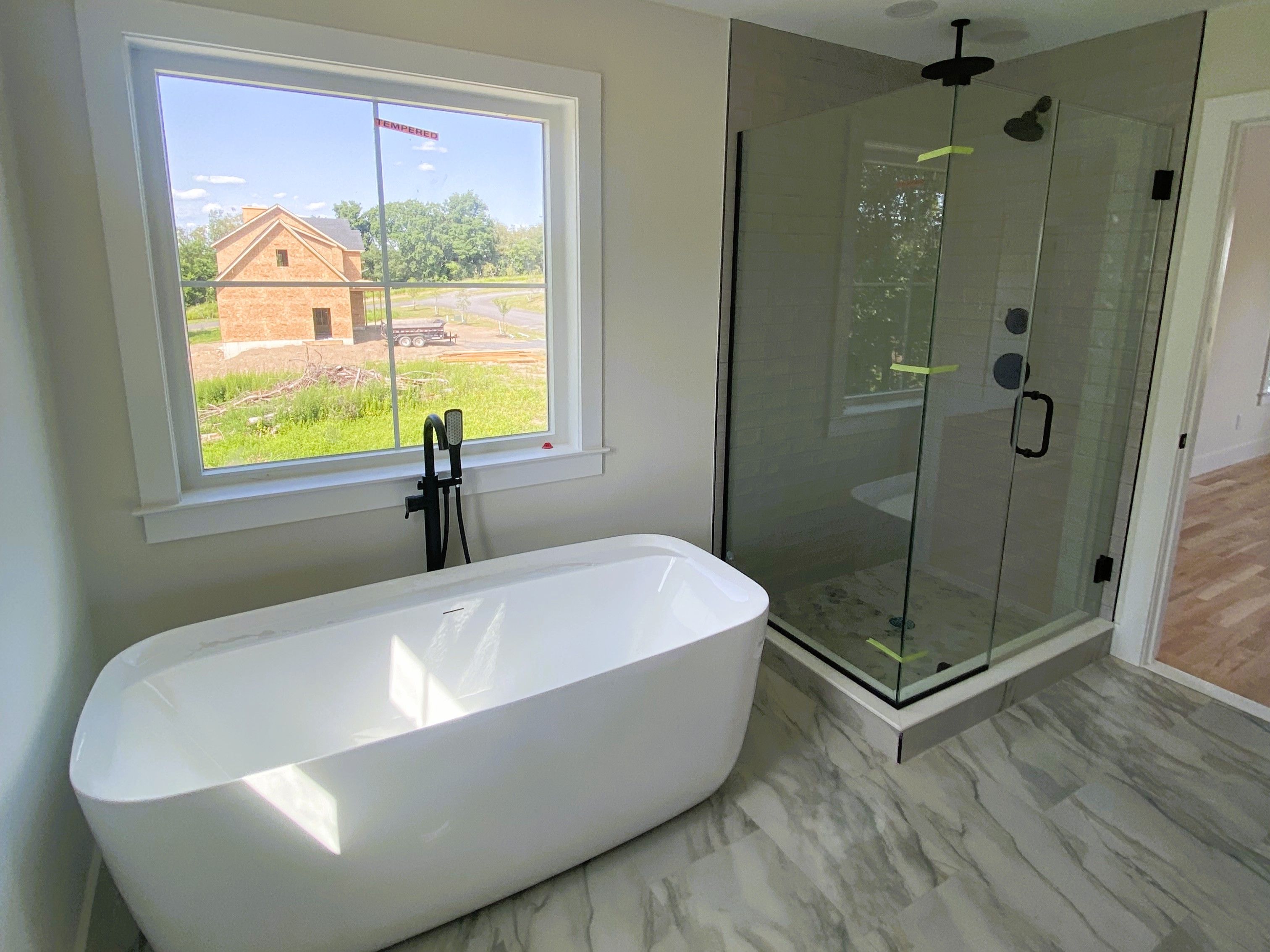 Primary Bath of Recently Completed Build. Customizable Options Available